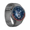 Adecuado para la nueva correa de reloj Huawei GT5pro, metal de titanio curvo especial, correa lateral de deslizamiento con liberación rápida