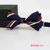 Traje formal Gravata borboleta listrada britânica masculina para negócios Estilo coreano Casamento Noivo Padrinho Camisa de casamento Acessórios para terno