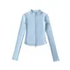 Fabricante mayorista de ropa para mujer transfronteriza 2026 cárdigan térmico de ajuste slim con cuello alto y cremallera y conjunto de pantalones de microcampana hasta el suelo