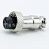 Conector de Plugue de Aviação Le Niu GX12 Soquete M12 Conector de Acoplamento de Alimentação à Prova d'Água com 2-7 Pinos Macho e Fêmea