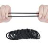 3mm Negro Goma Elástica Alta Tendón Cuerda para el Cabello Anillo para el Cabello Accesorios para el Cabello de Mujer Cuerda de Atar Sin Costuras Accesorios DIY Sombrerería Venta al por Mayor