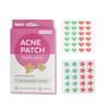 Parches para Acné Hechos a Medida de Fábrica Transfronterizos, Parches Ocultadores de Acné con Hidrocoloide y Aceite de Árbol de Té, Parches de Colores para Acné en Caja