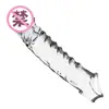 Manga de Bloqueio de Sêmen, Hipoalergênica, Anti-Ejaculação, Manga Dente de Lobo, Manga de Extensão de Cristal, Manga de Pênis Oca, Manga de Pênis, Brinquedo Sexual Adulto