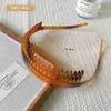 Diadema con Estampado de Leopardo Transfronteriza para Mujer con Dientes, Antideslizante, Soporte Alto para la Corona, Herramienta para Lavado de Cara, Maquillaje, Recogido del Cabello, Pinza para el Cabello Diadema