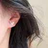 Brincos de Borboleta Tridimensionais para Mulheres, Estilo Coreano, Temperamento Fresco e Doce, Requintados e de Nicho, Tarraxas de Orelha de Alta Qualidade, Brincos Amigáveis à Pele
