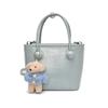 Bolso bandolera de alta gama, estilo europeo, sencillo, de color sólido, portátil, informal, combinable, de Corea del Sur