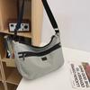 Bolsa de lona de marca de moda bolsa de ombro de grande capacidade bolsa mensageiro masculina casual fashion estilo workwear bolsa mensageiro simples personalizada