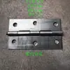 Bisagra de hierro ordinaria plana abierta de hoja suelta plegable bisagra de puerta engrosada soldadura ferretería para puertas y ventanas 1 pulgada 2 pulgadas 3 pulgadas 1.5 pulgadas