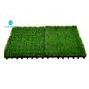 Tapete de césped artificial autodrenante de 25 mm, denso, de tres o cuatro colores, para empalmar en cuadrado, protector solar, antienvejecimiento, disponible para exteriores