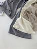 Calça de Tricô de Cashmere Macio Wide Leg Feminina Outono Cintura Alta Drapeado Solta Casual Reta Calças Transfronteiriças