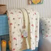 Colcha de Verano de Doble Capa de Gasa Ultra Suave 100% Algodón Hilo de Hielo, Colcha Fina de Gasa de Hielo de Algodón Puro para Aire Acondicionado, Lavable a Máquina