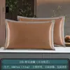 Funda de almohada de seda helada de verano, Funda de almohada tipo tapete de verano, Tapete de almohada refrescante de verano para adultos, Funda de almohada de ratán, Individual Estudiante Pareja