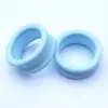 Tijeras Anillo de Dedo de Silicona Juego de Anillos Tijeras de Belleza Grandes para Mascotas Alta Elasticidad Color Antideslizante Anillo de Protección para Dedos