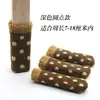 24 Fundas Gruesas para Patas de Silla, Silenciosas, Resistentes al Desgaste, Antideslizantes, Doble Capa para Sillas de Comedor, Mesas y Sillas, Cubre Pies para Taburetes, Almohadillas para Pies al por Mayor