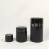 Material negro, botella de vidrio violeta, botella resistente a la luz fabricada en fábrica, recipiente resistente a los rayos UV, tapa de resina fenólica, junta morada