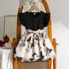 2026 Transfronterizo Europeo y Americano Primavera y Verano Nuevo Estilo Vestido de Niña con Mangas Volantes Vestido Jersey de Punto para Niños Pequeños Vestido de Princesa