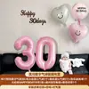 Estilo Instagram Decoración de Globos para Celebración de 100 Días y Luna Llena para Bebé Niño y Niña Montaje de Escena Ambiente Atrezo para Fotos Fondo