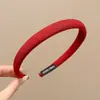 Diadema de Borde Ancho para Otoño e Invierno Estilo Coreano para Mujer Diadema Alta para la Parte Superior de la Cabeza Hace que la Cara Parezca Más Pequeña Sensación de Alta Calidad Pinza para el Cabello Accesorios para el Cabello Antideslizante Pinza para el Cabello Goma para el Cabello