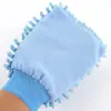 Luvas de limpeza em chenille, luvas para lavar carro, espessadas e densas, absorventes de água, veludo dupla face, remoção de manchas domésticas, remoção de poeira, pano resistente à sujeira