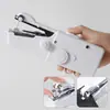 Máquina de Coser Eléctrica Portátil, Multifuncional, Portátil, Mini, Máquina de Coser Manual Simple para Borde DIY para Uso Doméstico