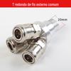 Compressor de ar para bomba de ar acessórios SMY rodada de três vias bidirecional de três garfos conector rápido tipo C dente externo de 4 ramos tipo autotravamento