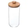 Porta-Mantimentos com Tampa de Bambu Ekoa 1.4L Vidro Borossilicato - Wolff