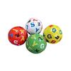 No. 2 pequeños balones de fútbol digitales para niños y bebés, de guardería, elásticos, inflables