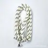 Cordão de 4MM da fábrica de origem, em estoque para entrega direta, cordão redondo colorido com pontos pretos, acessórios de vestuário tecidos, componentes feitos à mão