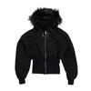 Moda Europea y Americana Nuevo Estilo Retro Callejero Ins Sudadera con Cremallera Cuello de Piel en la Cintura Y2K Transfronteriza High Street Chaqueta con Cremallera