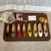 Novas Sapatilhas Buer Laranja Retrô Quadradas Suaves 2026 Novo Modelo Laço Nariz de Porco Salto Grosso Sapatos Baixos Rasos