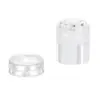 Cabeça microcristalina macia e insolúvel para aplicação facial em casa, frasco de 3ml-5ml de pó liofilizado de sérum glow aquático