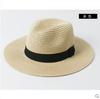Sombrero de Hombre Verano Sombrero de Sol de Ala Ancha Sombrero de Paja de Ala Ancha Verano Vacaciones al Aire Libre Viajes Sombrero de Playa Hombre