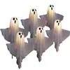 Nuevas Luces Solares de Fantasma Blanco para Halloween, Luces Decorativas para un Ambiente de Jardín Espeluznante, Luces para Césped