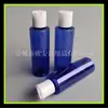Botella de plástico PET de hombro plano de 100 ml botella para emulsión botella para set de viaje botella para disolvente 100 ml botella con tapa Qiqiu