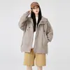 Chaqueta de Trabajo Estilo Americano Nueva Primavera y Otoño 2026 para Hombre, Chaqueta Holgada de Moda para Adolescentes y Estudiantes, Cortavientos con Capucha
