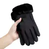 Guantes cálidos de pantalla táctil para mujer, invierno, ciclismo, exteriores, conducción, compras, bicicleta, forrados de polar, cálidos, a prueba de viento
