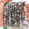 Cuentas de grava de piedra cruda de cristal natural, cuentas sueltas para pulseras DIY, cuentas de forma irregular, materiales, piedras desmagnetizadoras, accesorios