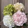 Nova Hortênsia Borboleta Colorida 116 Peças Hortênsia de Galho Único Casamento Decoração de Casa Arranjo Floral de Casamento Flores Artificiais