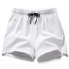 Pantalones Cortos Elásticos Finos de Verano para Hombre Versátiles Deportivos Estampados de Tres Cuartos Casuales para Dormir para Uso al Aire Libre con Mangas Cortas