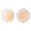 Parche de pecho sólido transpirable con ranuras, parche de pecho de silicona invisible perforado, cubrepezones reutilizable anti-bultos