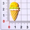 Nuevos Conos de Helado de Caramelo de Comida de Simulación de Resina Decoración DIY para Funda de Teléfono Pasador para el Cabello Accesorios para el Cabello Venta al por Mayor