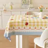 Mantel Minimalista Estilo Ins, Impermeable, Resistente al Aceite, Fácil de Limpiar, Lindo, para Sala de Estar, Mesa de Comedor del Hogar y Mesa de Café