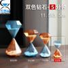 Reloj de arena con temporizador de vitrales de diamantes para decoración del hogar, regalo de cumpleaños, venta directa de fábrica, ceremonia de premiación.