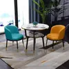 Mesa Pequena de Chá para Varanda, Conjunto de Mesa e Cadeiras para Recepção e Negociação de Escritório, Mesa de Café Pequena para Apartamento Pequeno Doméstico, Mesa de Jantar, Mesa Redonda Pequena de Lazer
