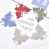 Red de diamantes de imitación con forma de mariposa, caja de cosméticos con diamantes, parche de cristal, funda para teléfono móvil con perforación en caliente de diamantes, ropa con figura atractiva