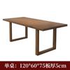 Mesa de comedor de madera maciza estilo japonés con tablero grande, mesa de negociación moderna y creativa para oficina, mesa rectangular comercial para restaurante temático