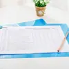 Bloc de escritura Deli 9353 A4 Tablero de copia Tablero de escritura Examen Dibujo Universal Material de PP Tablero de almohadilla duradero