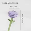 Adornos de Flores Pequeñas Esmaltadas de Zibo, Ramo Simulado, Jarrón, Arreglo de Flores de Rosa, Regalo de Flor Eterna de Vidrio, Decoración de Escritorio
