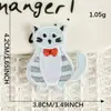 Etiqueta Original Bordada a Computadora Accesorios de Ropa Bordado Calcomanías Autoadhesivas Gatito de Dibujos Animados Parche Calcomanías para Manualidades DIY