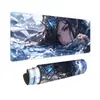 Alfombrilla de Ratón Extra Grande Oficina E-Sports Juego Mat Bidimensional Alta Definición Animación Teclado Computadora Antideslizante Escritorio Mat